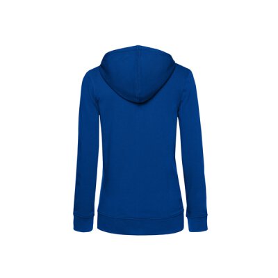 B&C - Organic Zipped Hooded Women (WW36B) - royal blue
