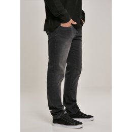Urban Classics - TB3077 - Relaxed Fit Jeans - real black washed