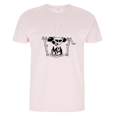 IMKNOTMINK - Bullenschwein am Spieß - Unisex T-Shirt (EP100) - light pink