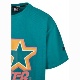 Starter - Colored Logo (ST026) - Tee - green/yellow/rose