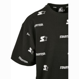 Starter - Logo AOP (ST025) - Tee - black