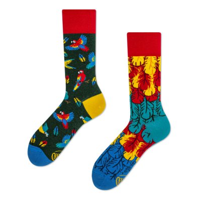 Many Mornings Socks - Paradise Parrot - Socken