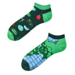 Many Mornings Socks - Save The Planet - Low - Socken