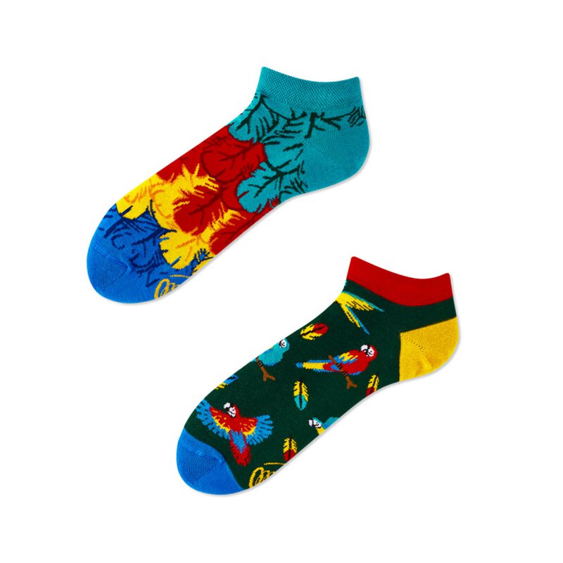 Many Mornings Socks - Paradise Parrot - Low - Socken