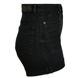 Urban Classics - TB3452 - Ladies 5 Pocket Shorts - real black washed