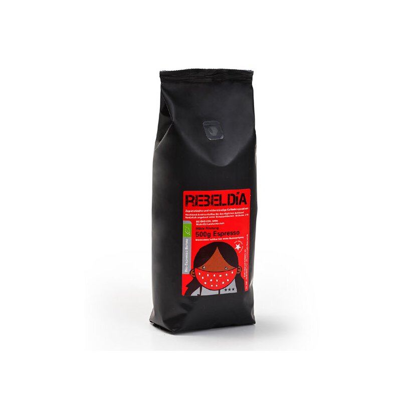 Kaffee - Rebeldia - Bio-Espresso - ganze Bohne -...