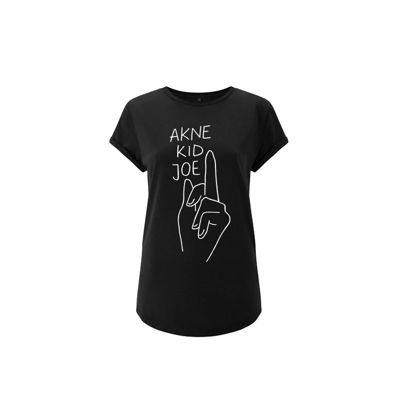Akne Kid Joe - Mittelfinger - Girl Shirt (EP16) - black