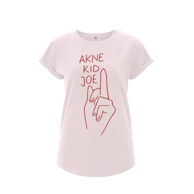 Akne Kid Joe - Mittelfinger - Girl Shirt (EP16) - light pink