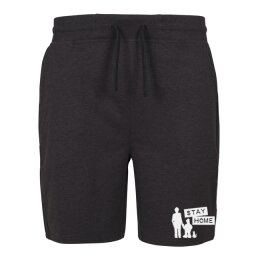 Kidnap Music - Stay Home - Kurze Hose / Sweat Shorts -...