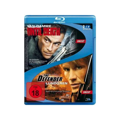 VAN DAMME, JEAN CLAUDE & LUNDGREN, DOLPH - UNTIL DEATH + THE DEFENDER - DOUBLE FEATURE - BRM