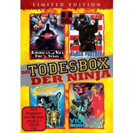 NINJA DOPPEL DVD BOX (4 FILME AUF 2 DVDS) - DIE TODESBOX...