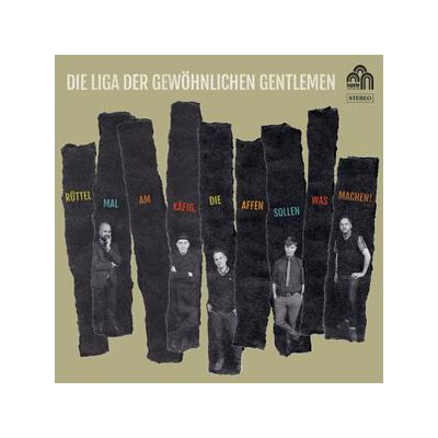 LIGA DER GEWÖHNLICHEN GENTLEMEN, DIE - RÜTTEL MAL AM KÄFIG, DIE AFFEN SOLLEN WAS MACHEN! - LP