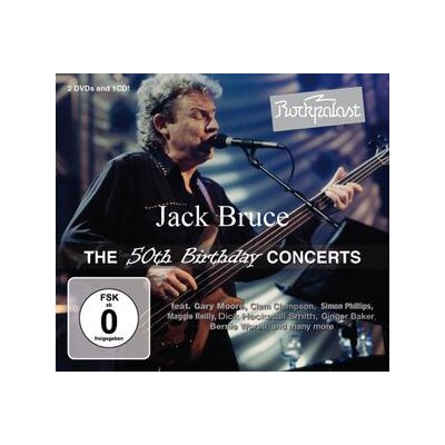 BRUCE, JACK & FRIENDS - ROCKPALAST:THE 50TH BIRTHDAY CONCERTS (2 DVD + CD) - C+D