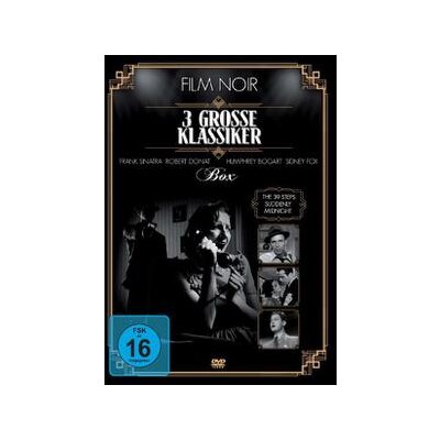 VARIOUS - FILM NOIR - 3 GROSSE KLASSIKER - DVM