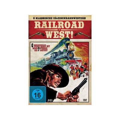 VARIOUS - RAILROAD WEST! - 6 KLASSISCHE US-EISENBAHNWESTERN - DVM