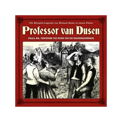 VOLLBRECHT, BERND / TEGELER, NICOLAI - PROFESSOR VAN DUSEN UND DIE REGENBOGENMORDE (NEUE FÄLLE 24) - CD