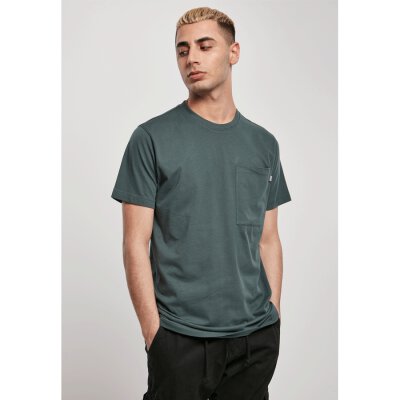 Urban Classics - TB3499 Basic Pocket Tee - bottlegreen