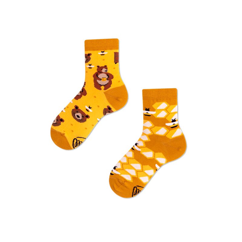 Many Mornings Socks - Honey Bear - Kids Socken