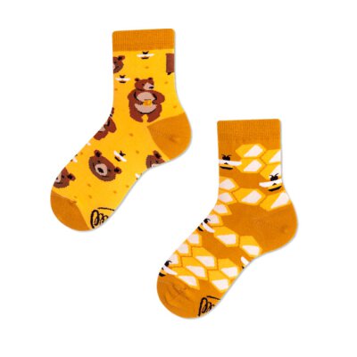 Many Mornings Socks - Honey Bear - Kids Socken