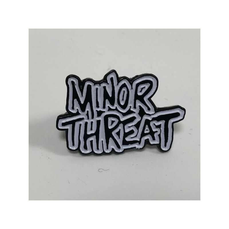 Minor Threat - Schrift Logo - Pin