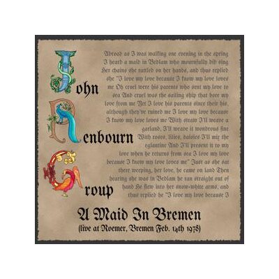 RENBOURN, JOHN GROUP - A MAID IN BREMEN (LIVE AT ROEMER, BREMEN FEB. 14TH 1978 - CD