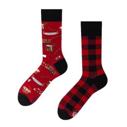 Many Mornings Socks - Lumberjack Life- Socken 39-42