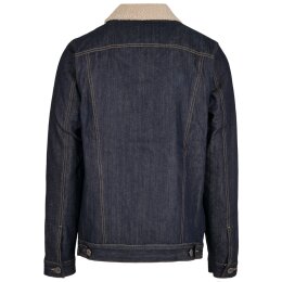 Urban Classics Men - TB3140 - Sherpa Lined Jeans Jacket rinsed denim XL