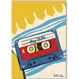 Postkarte - Lagom Design - Mix Tape