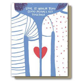 Grußkarte - Love It Together - Karte mit Umschlag
