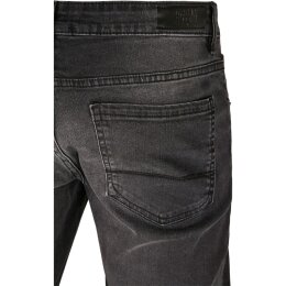 Urban Classics - TB3077 - Relaxed Fit Jeans - real black washed 29/32