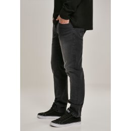 Urban Classics - TB3077 - Relaxed Fit Jeans - real black washed 29/32