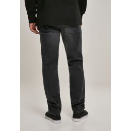 Urban Classics - TB3077 - Relaxed Fit Jeans - real black washed 29/32