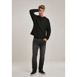 Urban Classics - TB3077 - Relaxed Fit Jeans - real black washed 29/32