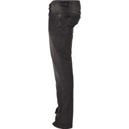 Urban Classics - TB3077 - Relaxed Fit Jeans - real black washed 29/32