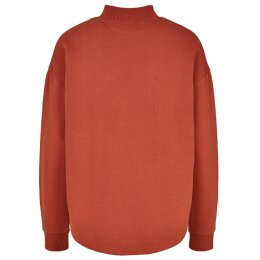 Urban Classics Ladies - TB3012 - Ladies Oversized High Neck Crew rust S