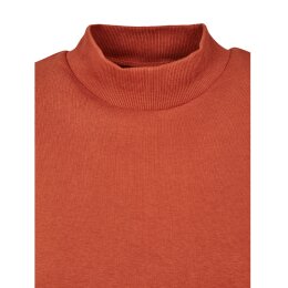 Urban Classics Ladies - TB3012 - Ladies Oversized High Neck Crew rust S