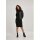 Urban Classics Ladies - TB2996 - Ladies Peached Rib Dress LS black M