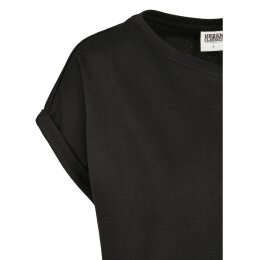 Urban Classics - TB2983 - Ladies Organic Extended Shoulder Tee - black S