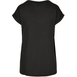Urban Classics - TB2983 - Ladies Organic Extended Shoulder Tee - black S