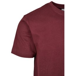 Urban Classics - TB2684 - Basic Tee - redwine XL