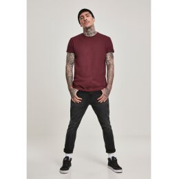 Urban Classics - TB2684 - Basic Tee - redwine XL