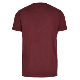 Urban Classics - TB2684 - Basic Tee - redwine XL