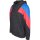 Urban Classics Men - TB2402 - Oversize 3-Tone Hoody blk/brightblue/firered M