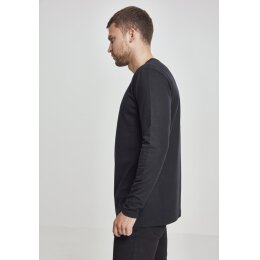 Urban Classics Men - TB2390 - Stretch Terry Longsleeve black L