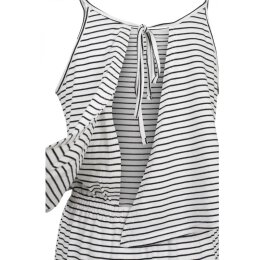 Urban Classics Ladies - TB2220 - Ladies 2-Layer Spaghetti Dress offwhite/blk L