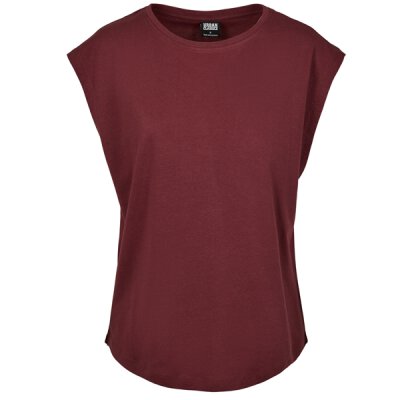Urban Classics Ladies - TB3406 - Ladies Basic Shaped Tee cherry M