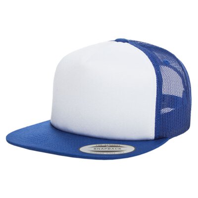 Flexfit/Yupoong - Foam Trucker with White Front - royal/white/royal