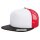 Flexfit/Yupoong - Foam Trucker with White Front - 6005FW - black/white/red