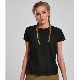 Urban Classics - TB3427 Ladies Basic Box Tee - black M