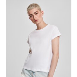 Urban Classics - TB3427 Ladies Basic Box Tee - white S